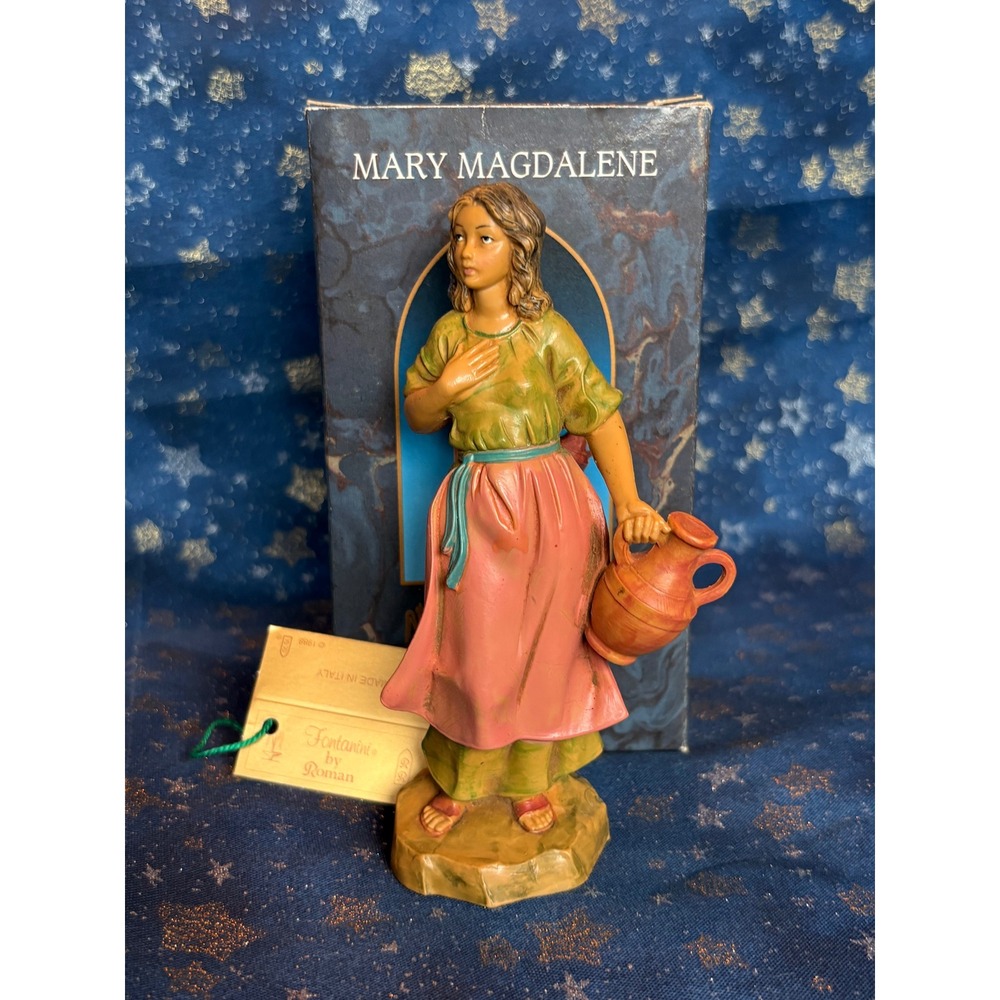 Fontanini Mary Magdalene 5 Inch Life of Christ Figure 53505 Italy 2000 Boxed